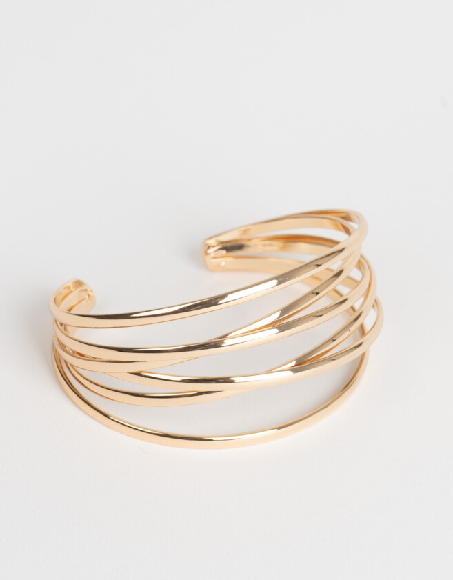 Brazaletes De metal Brazalete De Metal - Dorado