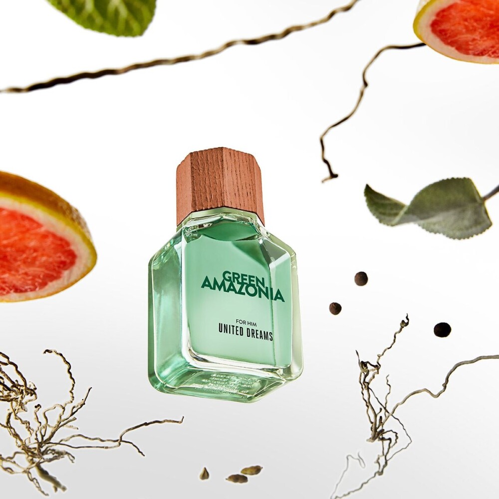 Benetton United Dreams Green Amazonia Hombre (Edición Limitada 2024) Eau de Toilette 100ml - Masculino