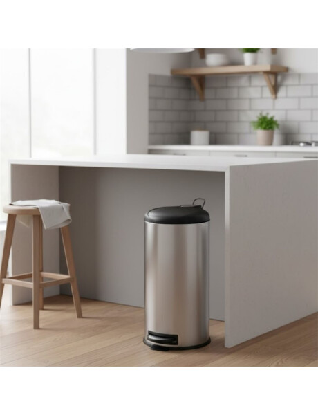 PAPELERA ACERO 30L C/PEDAL 38X31/H65CM PAPELERA ACERO 30L C/PEDAL 38X31/H65CM