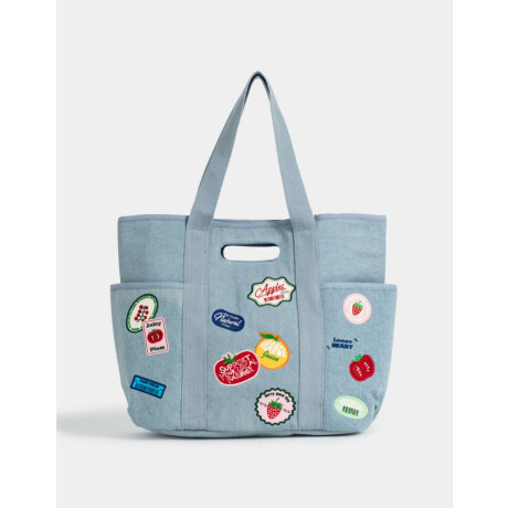 Shopper Azul Celeste