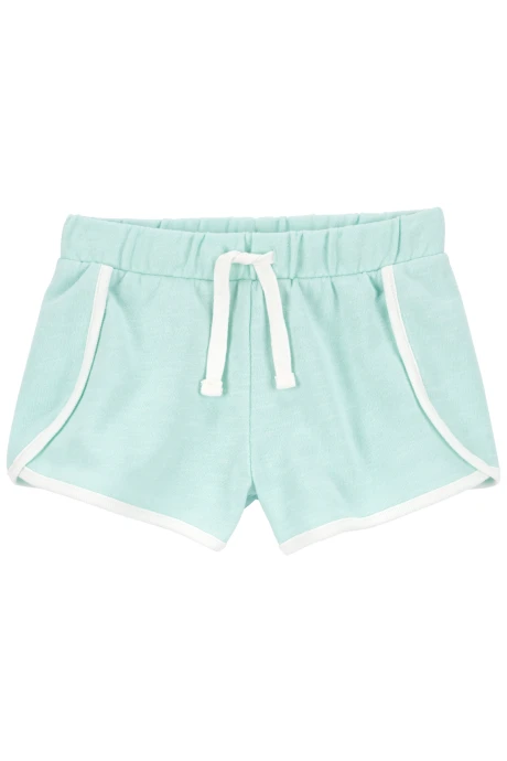 Short deportivo de algodón, turquesa Short deportivo de algodón, turquesa