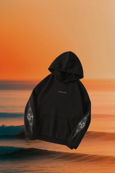 Hoodie Brasa / Negro U