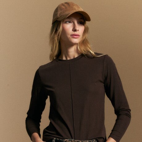 REMERA LAMOTE Visón