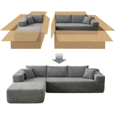 Sillon 3 Cuerpos SwiftLounge Con Chaise Sillon 3 Cuerpos SwiftLounge Con Chaise