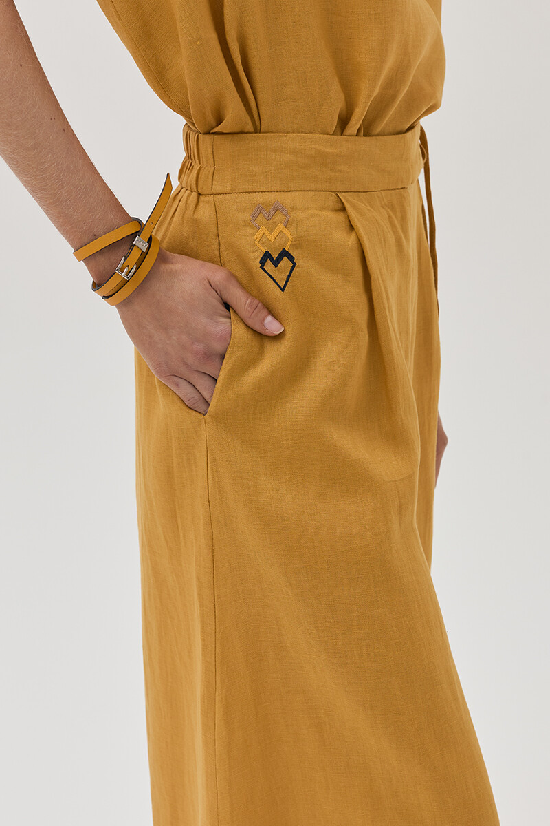 Pantalón Oasis Mostaza