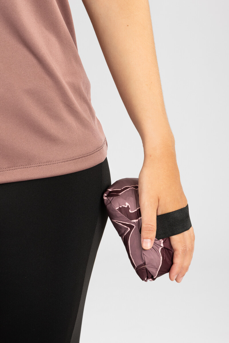 Campera bugundy Rosa antique