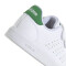 Championes Infantiles Adidas Advantage Base 2.0 Blanco - Verde