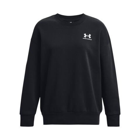 UA Icon Fleece OS Crew-BLK BLK-001