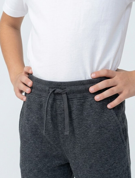 PANTALÓN BABUCHA INFANTIL UNISSEX GRIS OSCURO