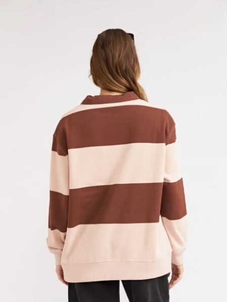 REMERA N.SAILS 21023 FLO MARR ROSA