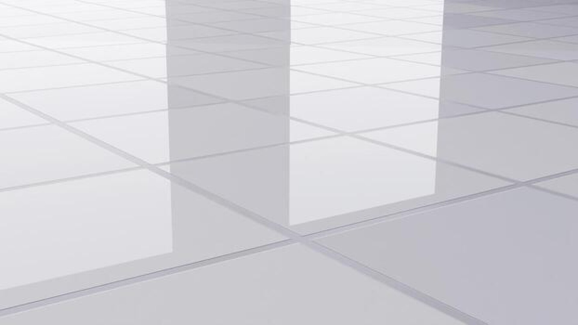 Cerámica piso blanca lustrada 