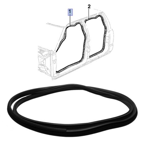 BURLETE DE PUERTA DELANTERA - S10 BURLETE DE PUERTA DELANTERA - S10