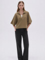Blusa Kolvir Verde Oliva Claro