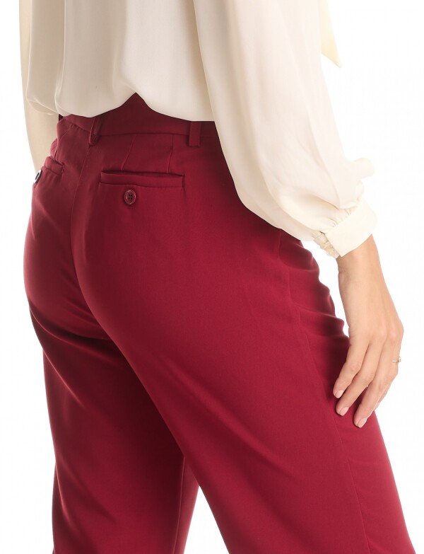 Pantalon Clasico BORDEAUX