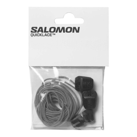 Salomon Cordones Elasticos Quicklace Kit Ftw Unisex Negro