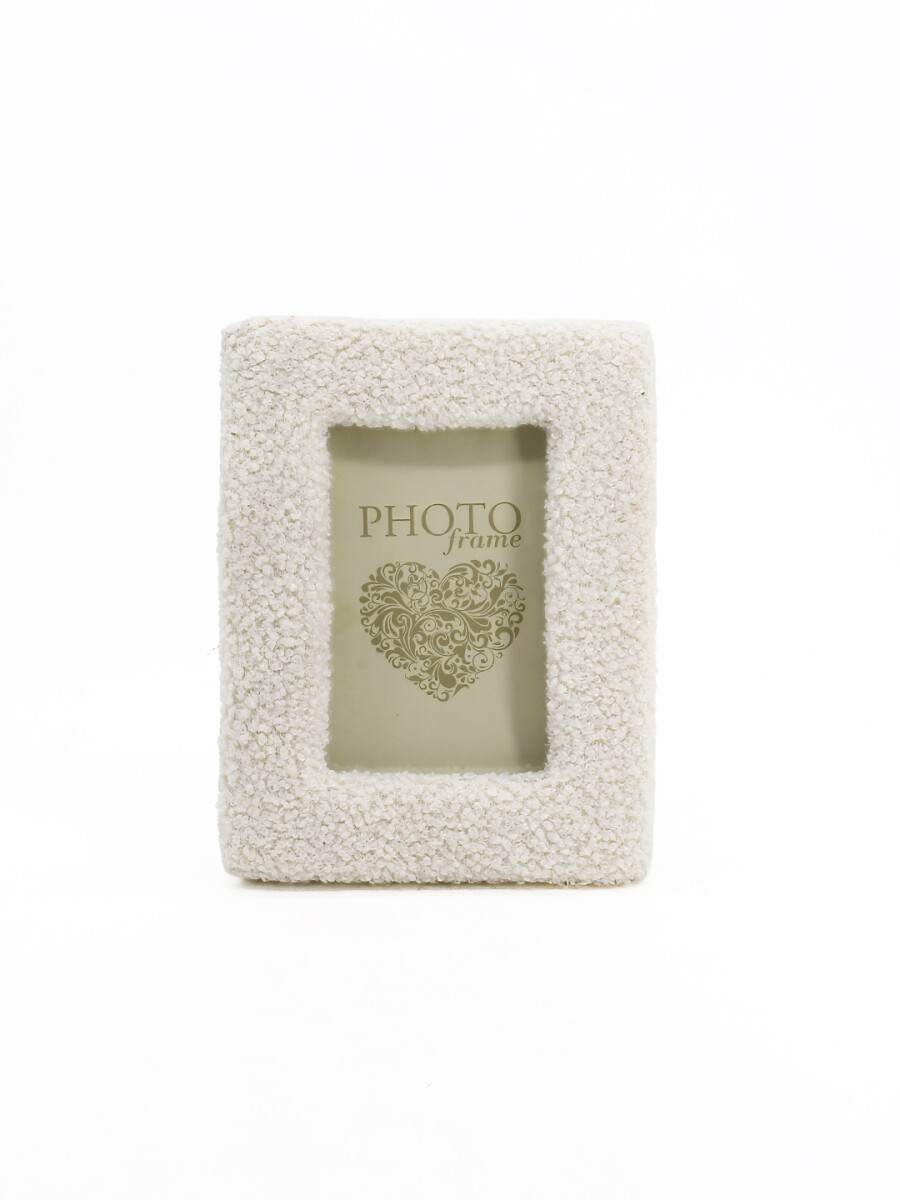 PORTARRETRATO SHERPA - BLANCO 