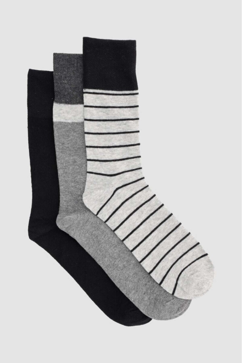 Pack x3 medias puño con sujecion suave - Variante 28 