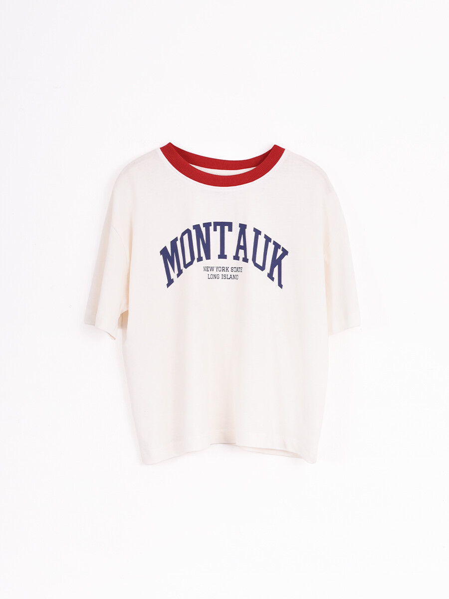 REMERA KARIEL - OFF WHITE 