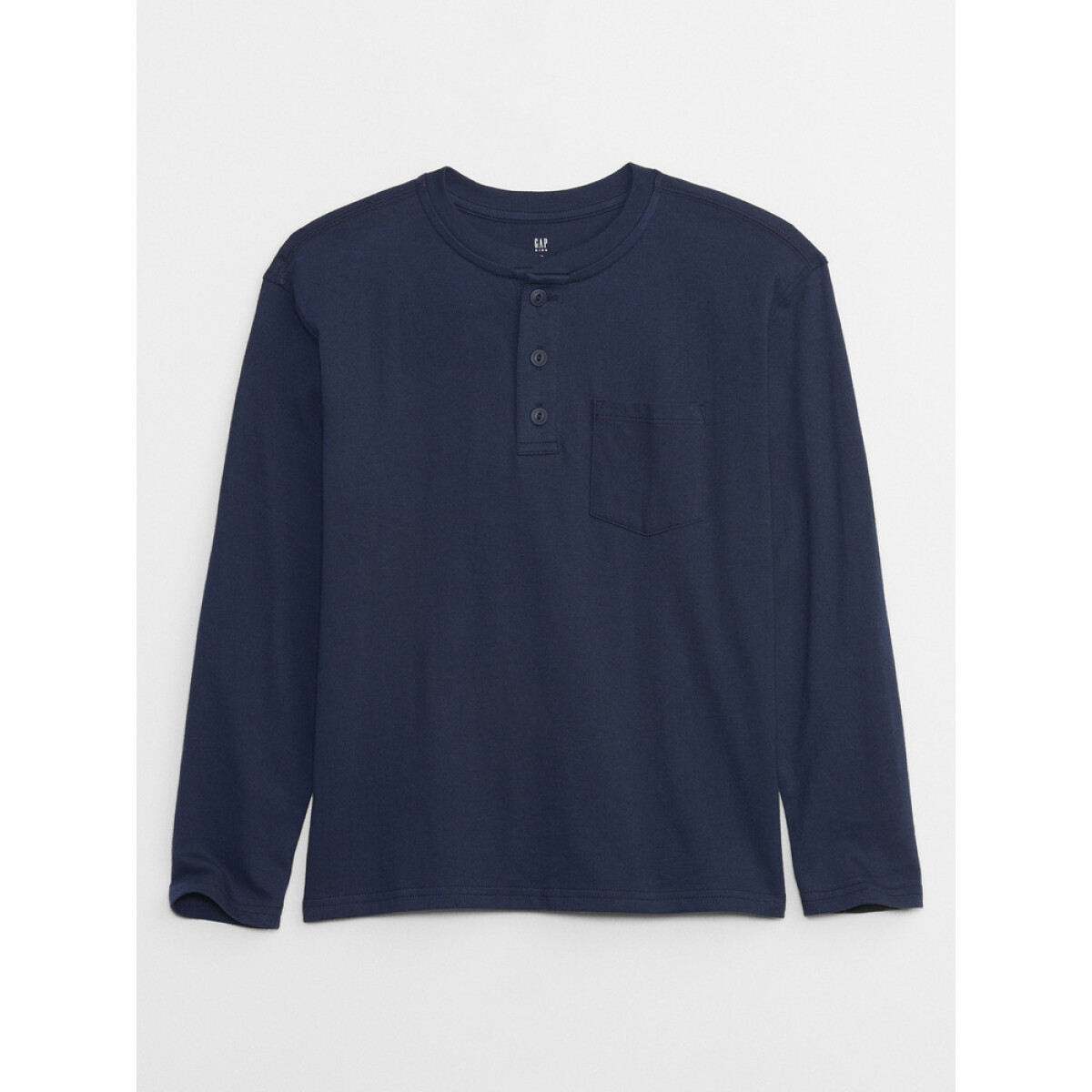 V-LS HENLEY - TAPESTRY NAVY 