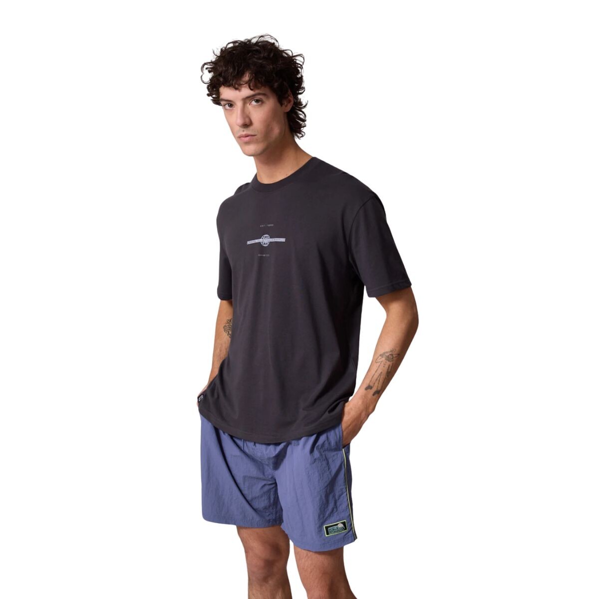 T-SHIRT BRAVI XS-XXL - GREY 