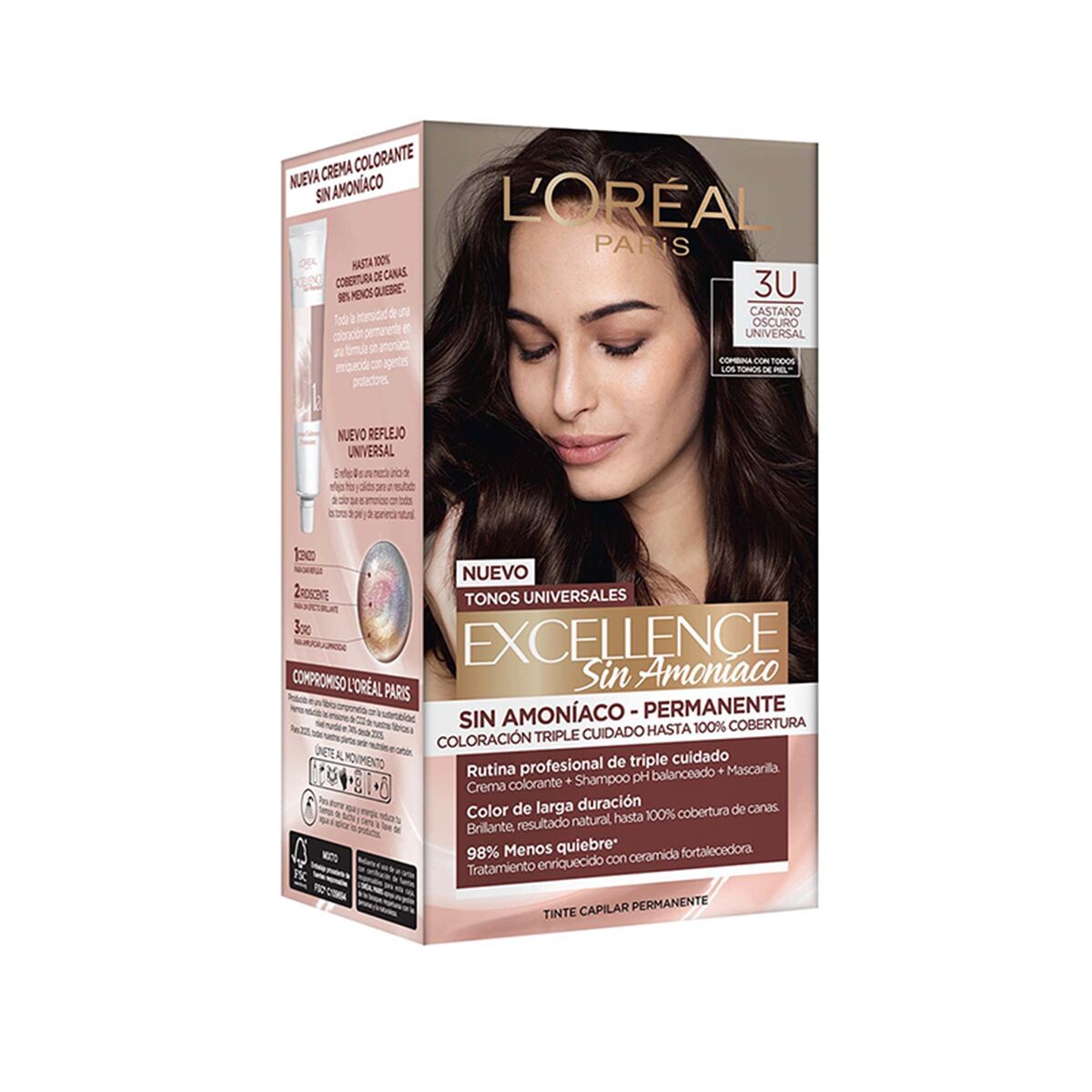 EXCELLENCE NUDES SIN AMONIACO NRO 3 