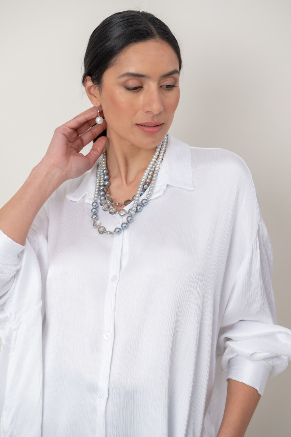 CAMISA LEIGH Blanco