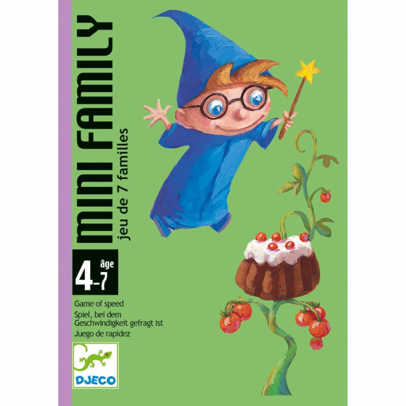 Cartas Infantil Mini Family Djeco Cartas Infantil Mini Family Djeco