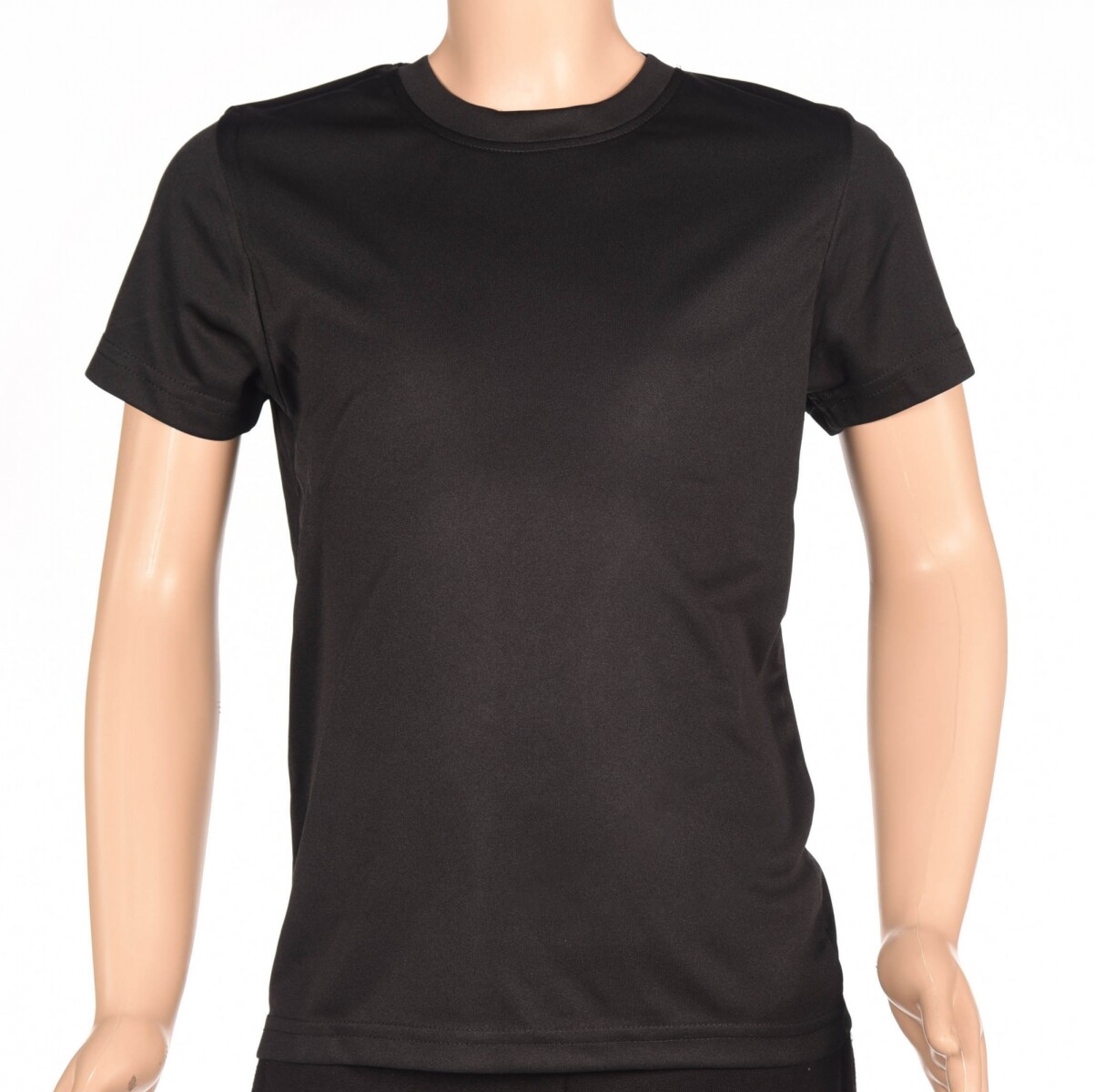 Remera Dry Fit Niño - Negro 