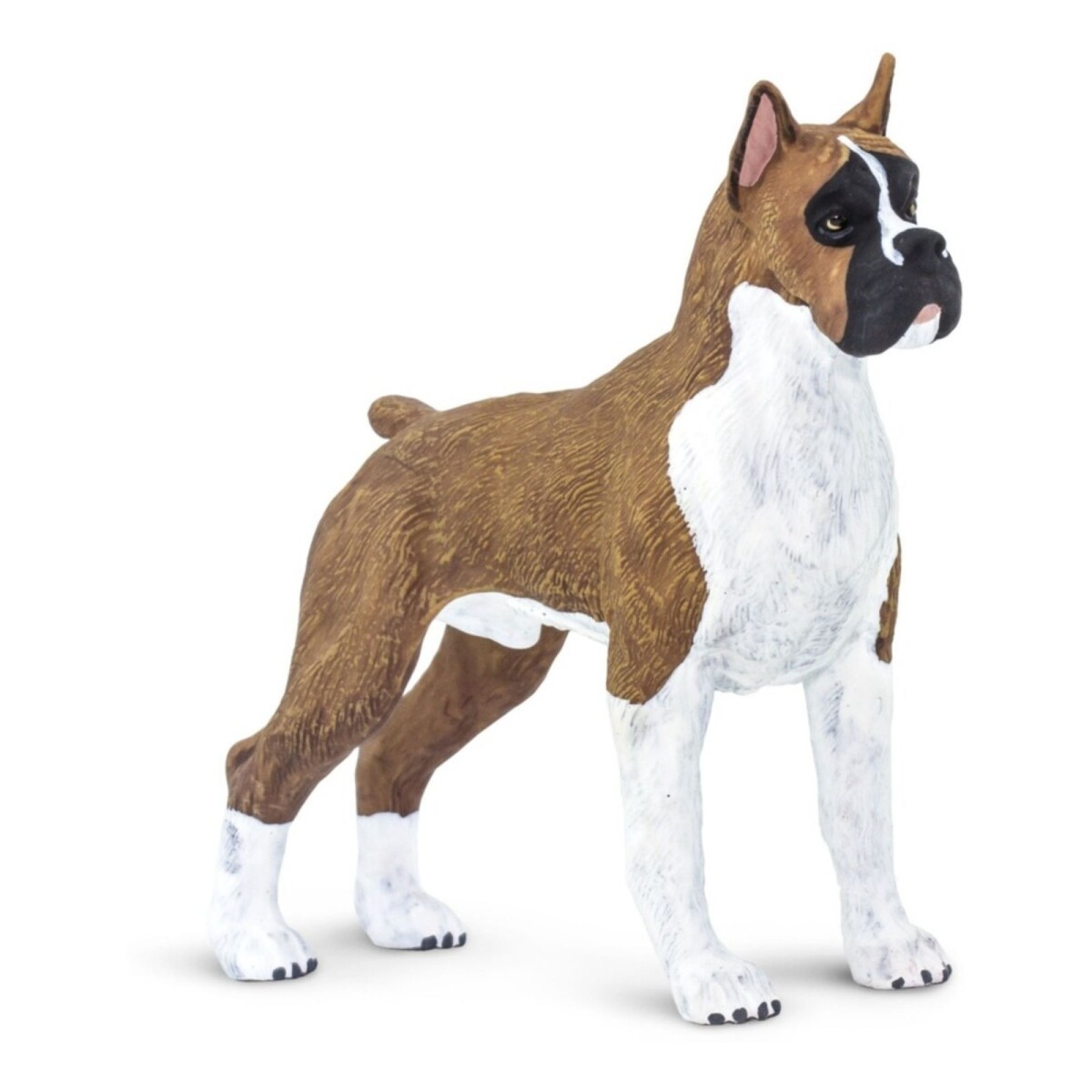 Perro Boxer Mascota Safari Figura Muñeco Realista Niño 