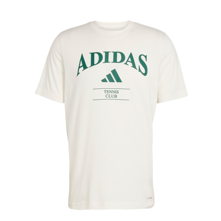 Remera de Hombre Adidas Gráfica Club Blanco - Verde
