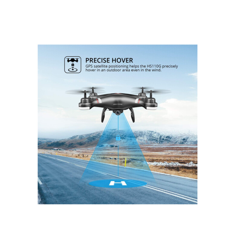 Drone HolyStone Con GPS FHD Batería 13min 300 Mts Drone HolyStone Con GPS FHD Batería 13min 300 Mts