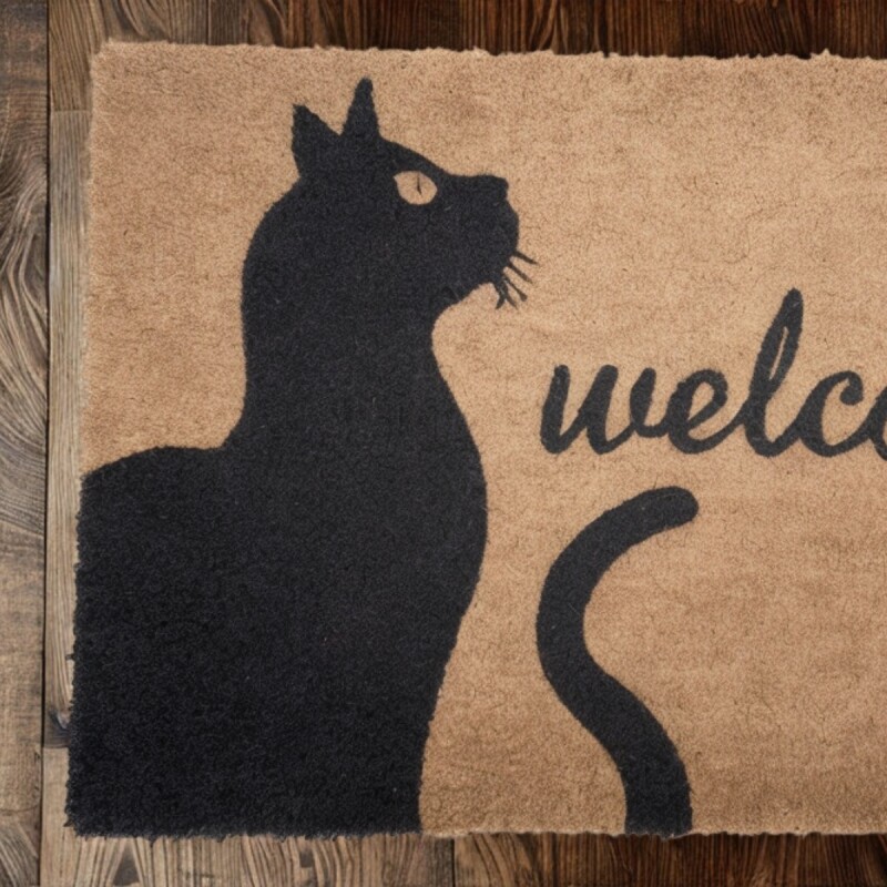 Felpudo de coco 40x60 cm GATO