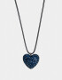 Chokers Con corazón Collar Corto Con Corazón - Plateado Hematite