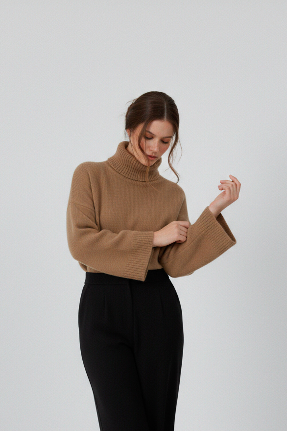 Sweater Enieria Taupe / Mink / Vison