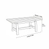 JUEGO COMEDOR RUSTICO 8L/002 DISCON (CD) Unica