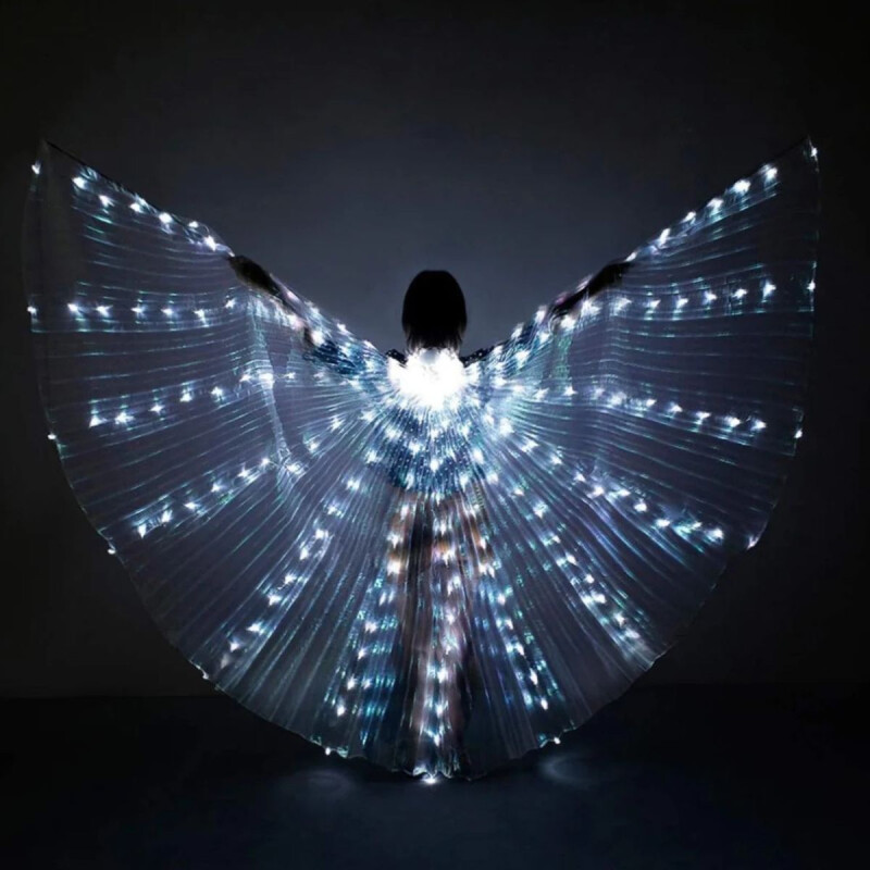 Alas con Luz Led Blanca
