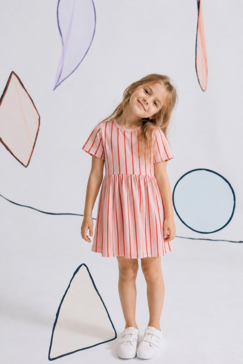 VESTIDO LAU II - ROSADO. 