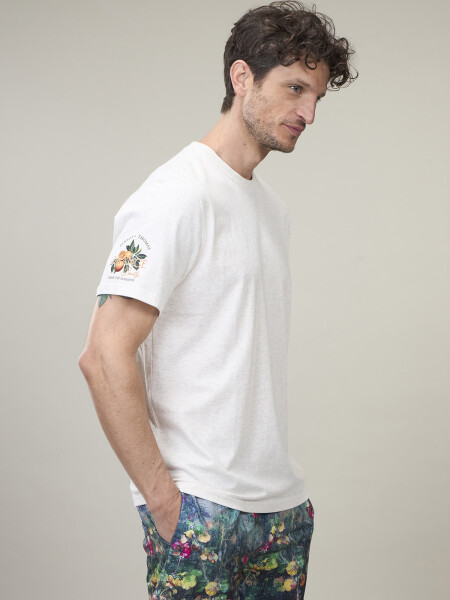 T-SHIRT ARANCIA NUBE MEL