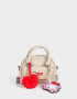 Bandoleras Bandolera Solapa Hello Kitty Kawaii - Blanco Crudo