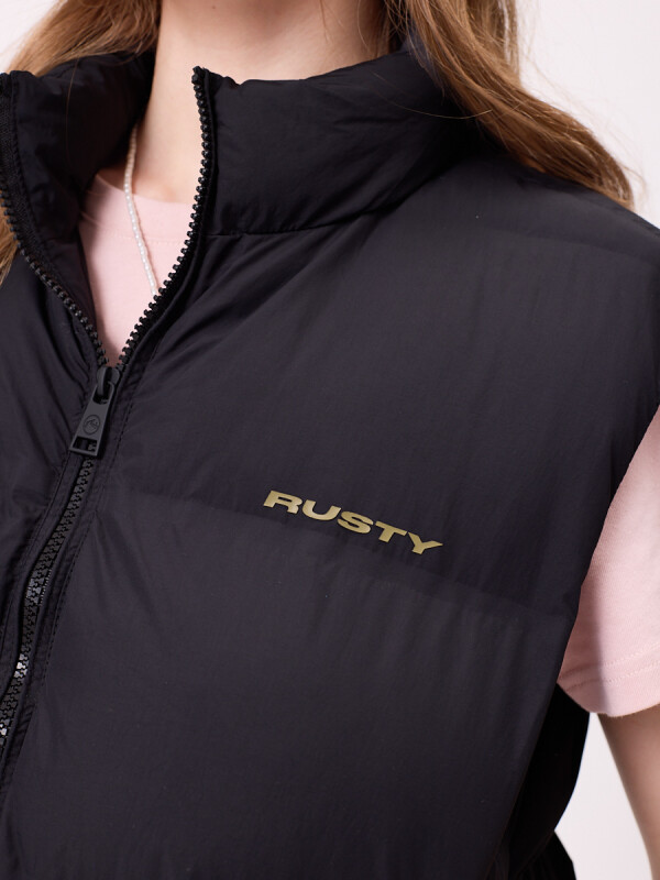 CHALECO LEEMAN RUSTY Negro