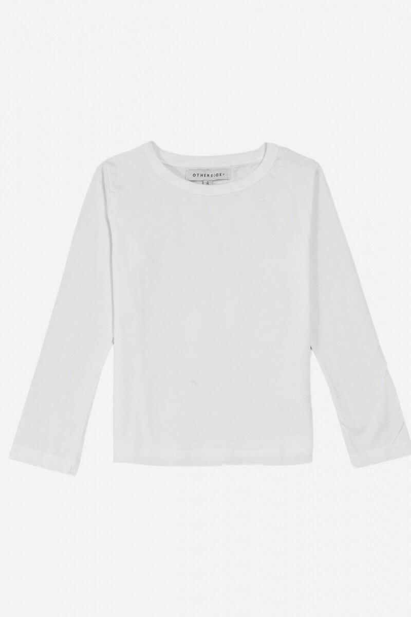 Camiseta manga larga BLANCO