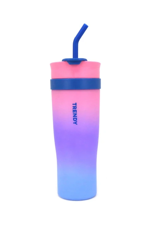 Vaso con sorbo Violeta