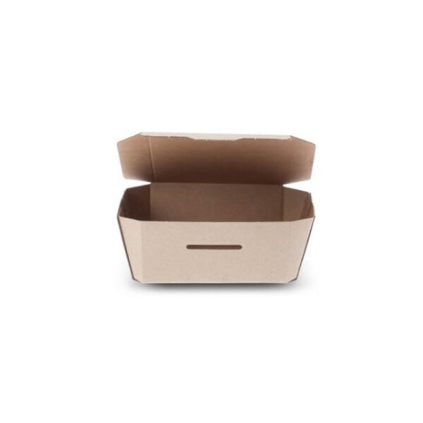 PETACA OCTOGONAL GRANDE ECO-FRIENDLY MARRON