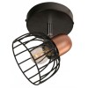 APLIQUE 1 LUZ GITANA REJILLA NEGRO/COBRE E27 40W APLIQUE 1 LUZ GITANA REJILLA NEGRO/COBRE E27 40W