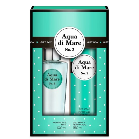 Estuche Aqua di Mare Body Edt 100ml + Deo aerosol 150ml N° 2