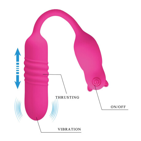 Pretty Love Nobikuma Thrusting Egg Vibrador Pretty Love Nobikuma Thrusting Egg Vibrador