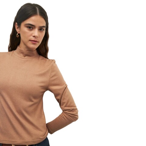 POLERA MARION XS-XL CARAMELO