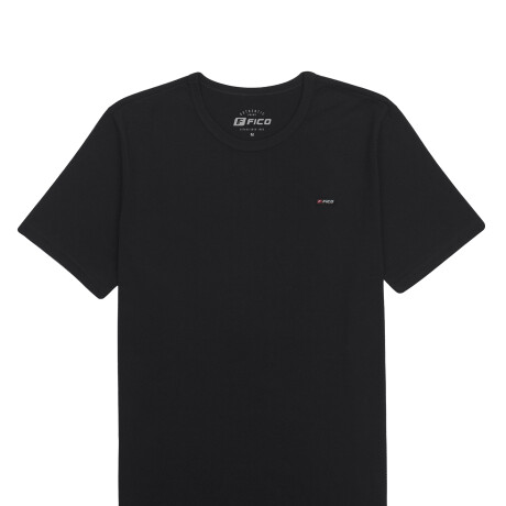Remera basica hotsell negra hombre