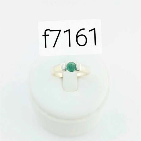 Anillo de plata 925 con raíz de esmeralda Anillo de plata 925 con raíz de esmeralda