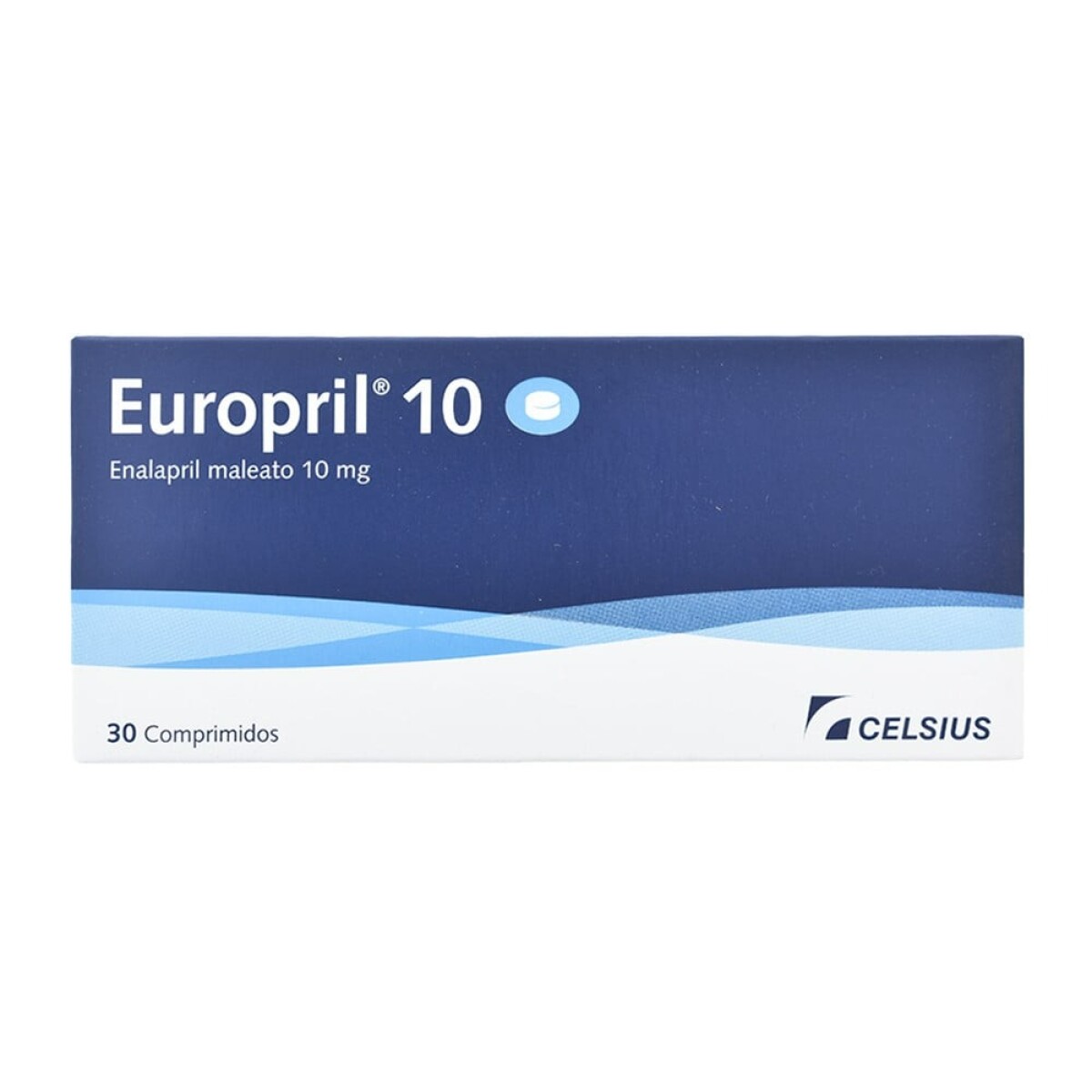Europril 10 Mg X30 Comprimidos Antihipertensivo 